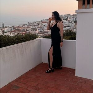 Ksubi Black Maxi Lace Dress Size S